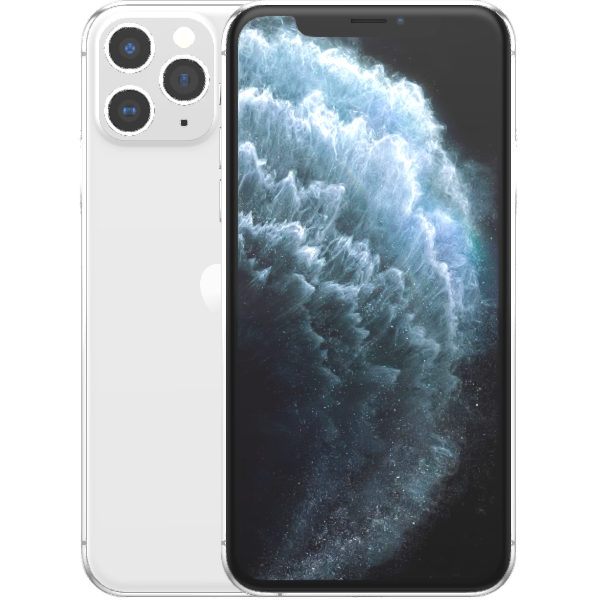 IPHONE-11-PRO-F-B-SILVER.png iPhone 11 Pro V2 - Image 1